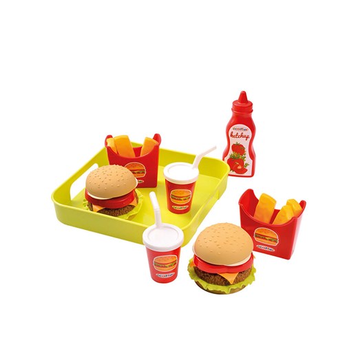 écoiffier Zestaw zabawek &quot;Hamburger&quot; - 18 m+ Écoiffier onesize okazja Limango Polska