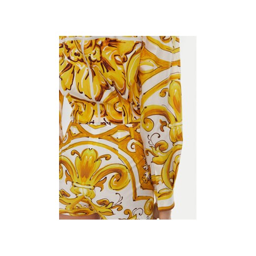 Dolce&Gabbana Koszula F5S65T FI5JK Żółty Regular Fit 38 MODIVO