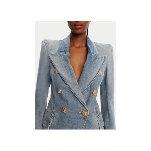 Balmain Marynarka DF0SI509DF17 Niebieski Regular Fit 40 MODIVO