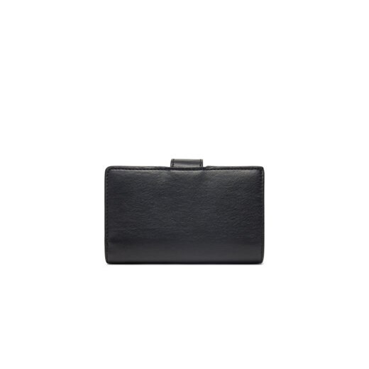 Calvin Klein Portfel damski Hardware Snap Medium Bifold K60K612961 Czarny Calvin Klein uniwersalny MODIVO