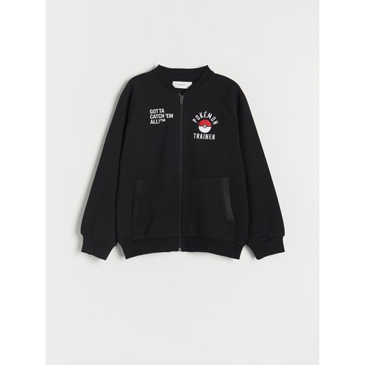 Reserved - Bluza oversize Pokémon - czarny ze sklepu Reserved w kategorii Bluzy chłopięce - zdjęcie 179221073