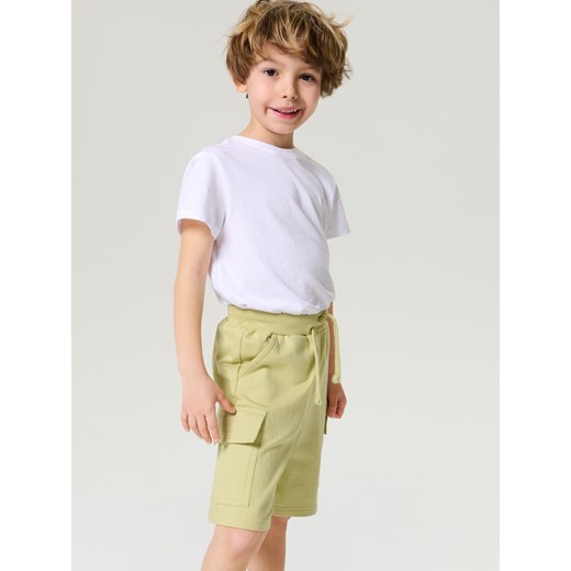 Sinsay - Szorty cargo - zielony Sinsay 116 Sinsay