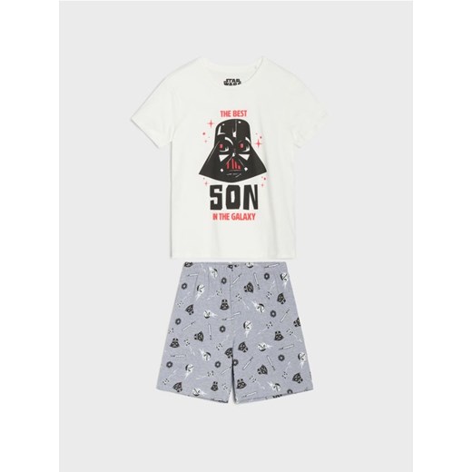 Sinsay - Piżama dwuczęściowa Star Wars - kremowy ze sklepu Sinsay w kategorii Piżamy dziecięce - zdjęcie 179223194