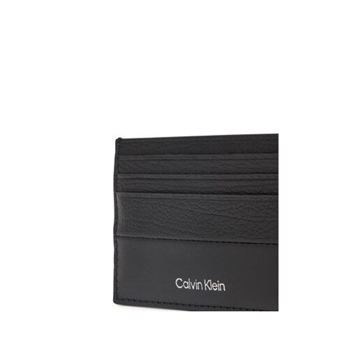 Calvin Klein Etui na karty kredytowe Subtle Mix Cardholder 6Cc K50K512860 Czarny Calvin Klein uniwersalny MODIVO