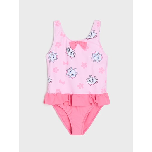 Sinsay - Kostium kąpielowy The Aristocats - różowy Sinsay 110/116 Sinsay