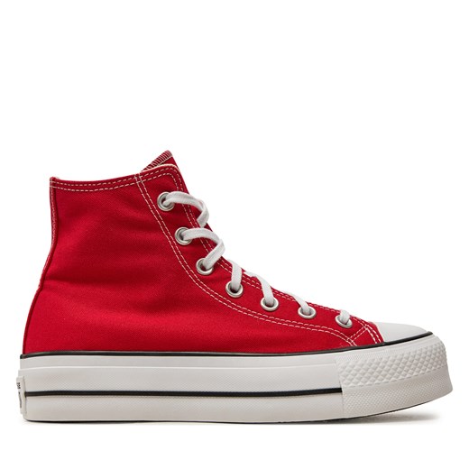 Trampki Converse Chuck Taylor All Star Lift Platform HI A09220C Czerwony Converse 39 eobuwie.pl