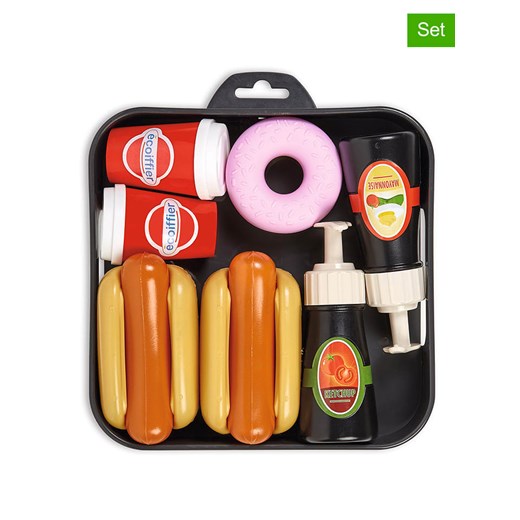 écoiffier 10-częściowy zestaw &quot;Hot Dog Menü&quot; w różnych kolorach do zabawy - 18 m+ ze sklepu Limango Polska w kategorii Zabawki - zdjęcie 179226103