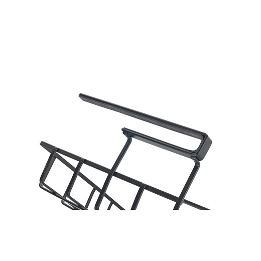 Wenko Kosz &quot;Klea&quot; w kolorze czarnym na regał - 25 x 13 x 34 cm Wenko onesize okazyjna cena Limango Polska