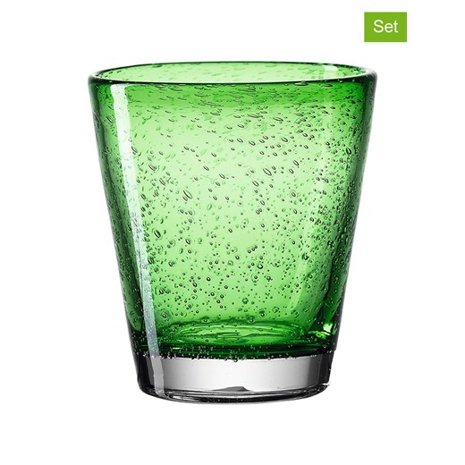 LEONARDO Szklanki (2 szt.) &quot;Burano&quot; w kolorze zielonym - 330 ml ze sklepu Limango Polska w kategorii Szklanki - zdjęcie 179226210