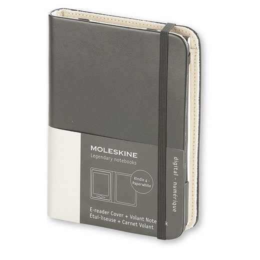 Moleskine Etui w kolorze szarym na e-booka ze sklepu Limango Polska w kategorii Akcesoria biurowe - zdjęcie 179226322