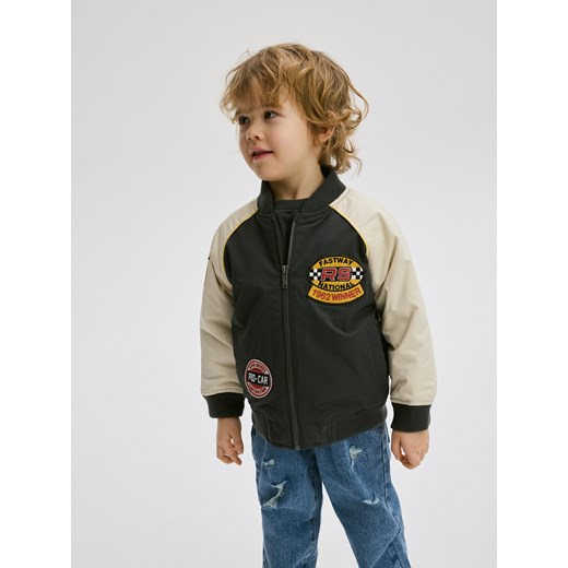 Reserved - Kurtka bomber oversize - ciemnoszary ze sklepu Reserved w kategorii Kurtki chłopięce - zdjęcie 179226852