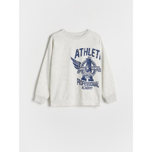 Reserved - Longsleeve z grubszej dzianiny - ciemnoszary ze sklepu Reserved w kategorii T-shirty chłopięce - zdjęcie 179227702
