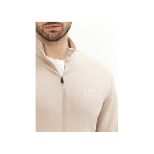 EA7 Emporio Armani Dres 7M000130 AF12501 U6155 Beżowy Regular Fit L MODIVO
