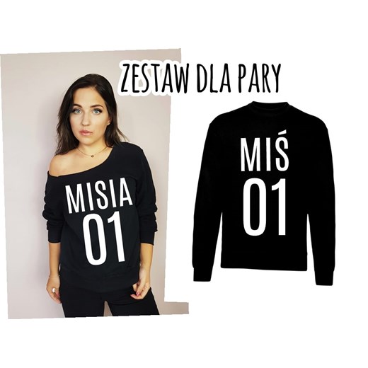 Zestaw dla pary 2 bluzy ze sklepu Time For Fashion w kategorii Bluzy damskie - zdjęcie 179229921