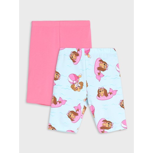 Sinsay - Krótkie legginsy 2 pack PAW Patrol - błękitny Sinsay 104 Sinsay
