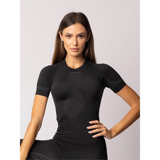 Spaio Koszulka sportowa &quot;Breeze&quot; w kolorze czarnym Spaio L wyprzedaż Limango Polska
