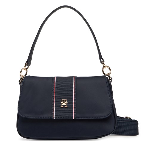 Torebka Tommy Hilfiger Poppy Conv. Crossover Corp AW0AW17168 Granatowy Tommy Hilfiger one size eobuwie.pl