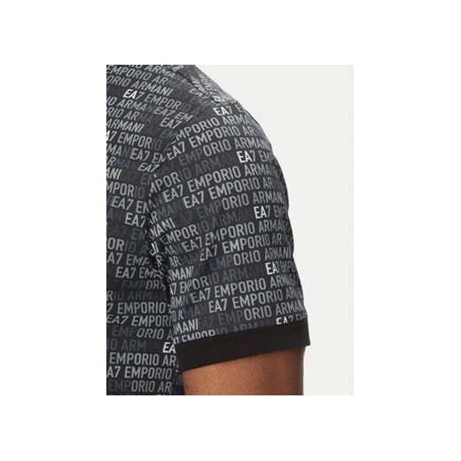 EA7 Emporio Armani T-Shirt 7M000208 AF12874 UC001 Czarny Regular Fit 3XL MODIVO