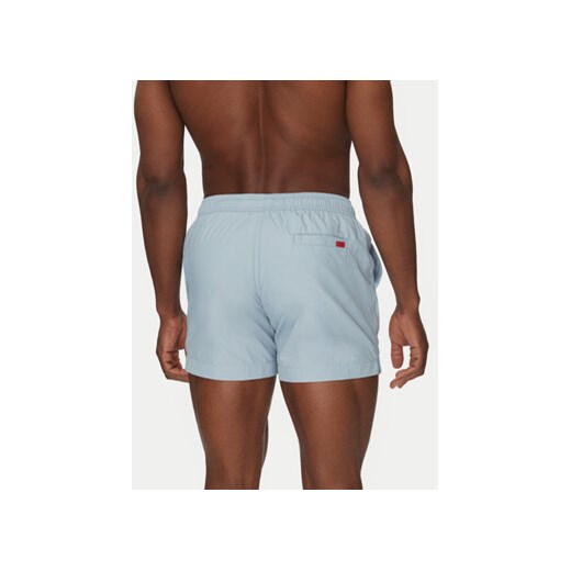 HUGO Szorty kąpielowe Dominica 50493450 Błękitny Regular Fit M MODIVO