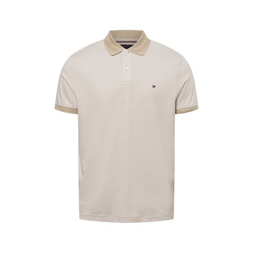 Tommy Hilfiger Męska koszulka polo Mężczyźni Bawełna piaskowy w paski ze sklepu vangraaf w kategorii T-shirty męskie - zdjęcie 179236730
