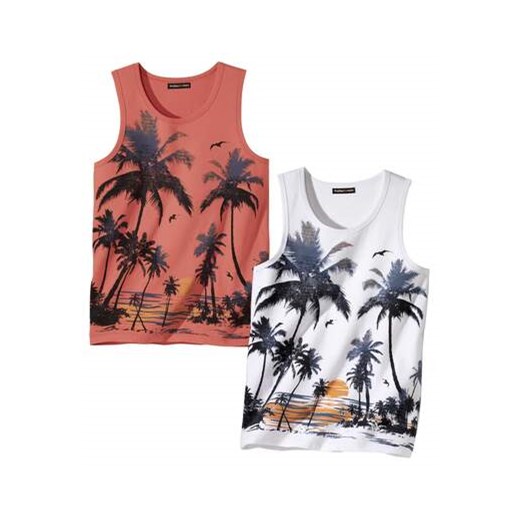 Zestaw 2 podkoszulków Sunset ze sklepu Atlas For Men w kategorii T-shirty męskie - zdjęcie 179237084