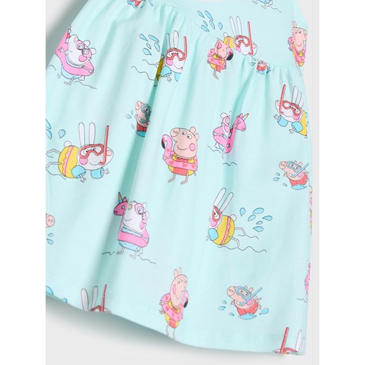 Sinsay - Sukienka Peppa Pig - niebieski Sinsay 116 Sinsay