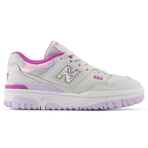 Buty dziecięce New Balance GSB550HG – szare ze sklepu New Balance Poland w kategorii Buty sportowe dziecięce - zdjęcie 179243461