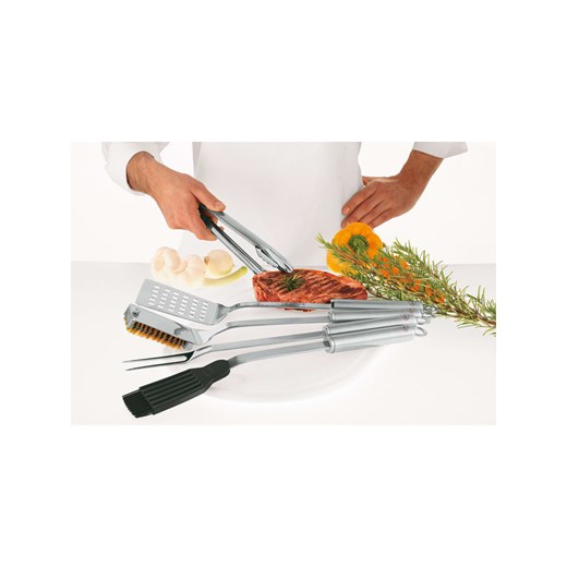 Rösle Szczypce w kolorze srebrnym - dł. 26 cm Rösle onesize Limango Polska promocja