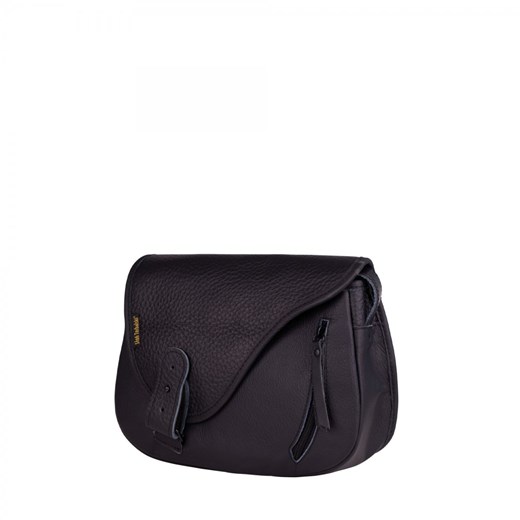 czarna torebka damska skórzana  listonoszka na ramię Mouse Słoń Torbalski Słoń Torbalski