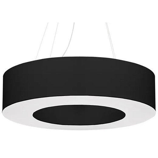 Czarny designerski okrągły żyrandol - EX694-Irmo ze sklepu Edinos.pl w kategorii Lampy wiszące - zdjęcie 179252350