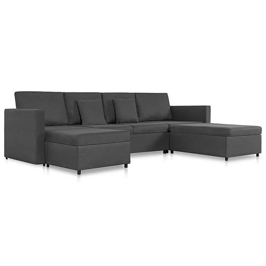 4-osobowa rozkładana ciemnoszara sofa - Umika 4X ze sklepu Edinos.pl w kategorii Paski męskie - zdjęcie 179253463