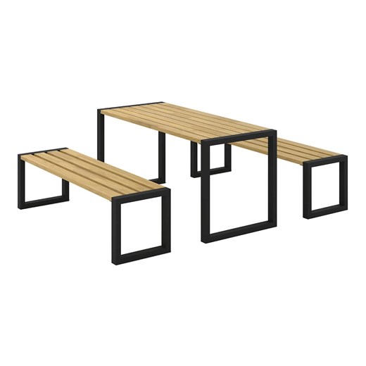 Zestaw ogrodowy 180 cm Arox 6X - 10 kolorów ze sklepu Edinos.pl w kategorii Zestawy mebli ogrodowych - zdjęcie 179254480