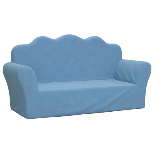 Niebieska sofa dla dzieci - Lobefo 4X ze sklepu Edinos.pl w kategorii Meble dziecięce - zdjęcie 179255421