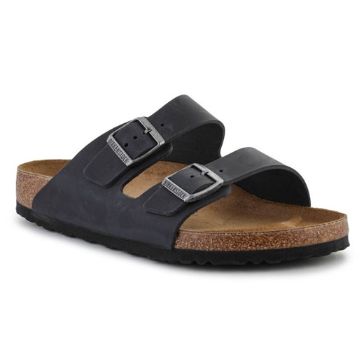 Klapki Birkenstock Arizona 0552111 czarne ze sklepu ButyModne.pl w kategorii Klapki męskie - zdjęcie 179256231