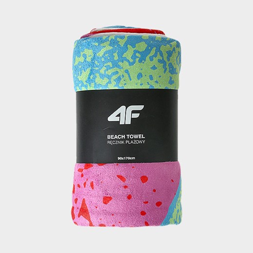 Ręcznik plażowy 4F 4FWSS25ATOWU056 - multikolor 90x170cm Sportstylestory.com