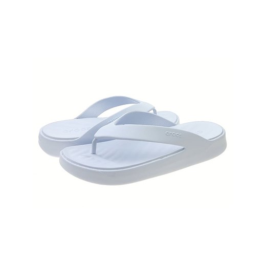 Klapki damskie Crocs bez zapięcia na płaskiej podeszwie casual 