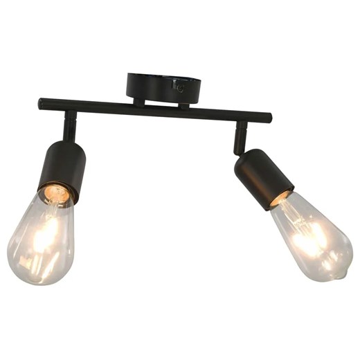 Czarna loftowa lampa listwa sufitowa - EX813-Deviso ze sklepu Edinos.pl w kategorii Lampy sufitowe - zdjęcie 179259142