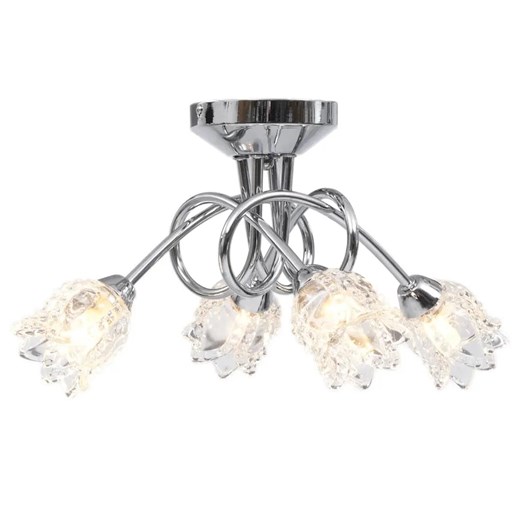 Lampa sufitowa z kwiatowymi kloszami - EX201-Frosi ze sklepu Edinos.pl w kategorii Lampy sufitowe - zdjęcie 179259223