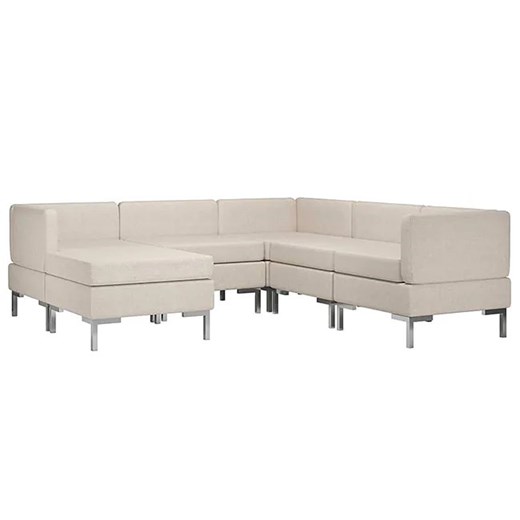 6-częściowy kremowy zestaw wypoczynkowy - Marsala 6E Elior One Size Edinos.pl