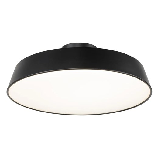 Czarna metalowa lampa sufitowa 40 cm LED - V054-Alesa ze sklepu Edinos.pl w kategorii Lampy sufitowe - zdjęcie 179261184