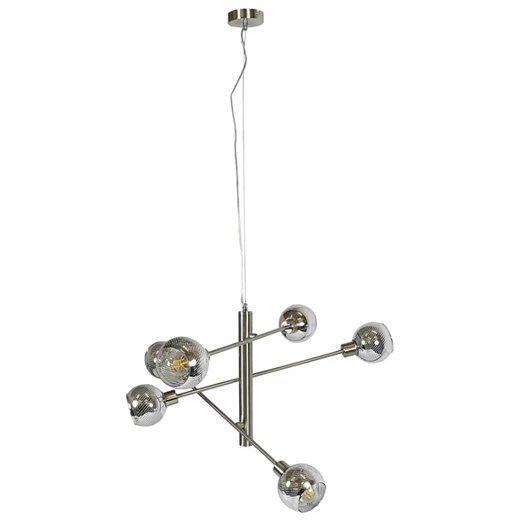 Nowoczesna lampa wisząca sześcioramienna - K175-Fresko ze sklepu Edinos.pl w kategorii Lampy wiszące - zdjęcie 179261302