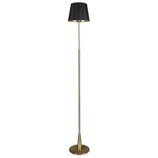 Nowoczesna lampa podłogowa z czarnym abażurem - K494-Morik ze sklepu Edinos.pl w kategorii Lampy podłogowe - zdjęcie 179261973