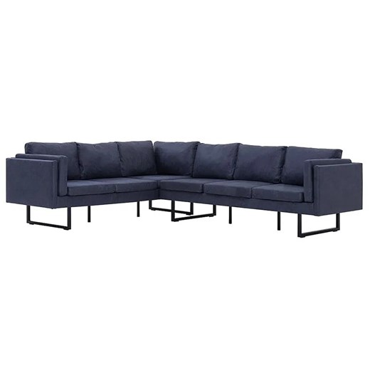 Przestronna sofa narożna Selwa 2X - szara ze sklepu Edinos.pl w kategorii Narożniki - zdjęcie 179263744