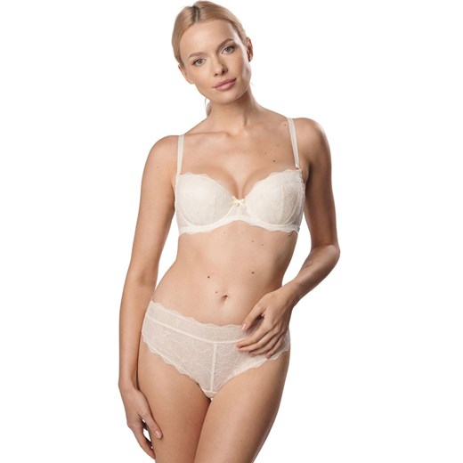 Majtki brazyliany ecru Ada, Kolor ecru, Rozmiar S, Mefemi ze sklepu Intymna w kategorii Majtki damskie - zdjęcie 179264543