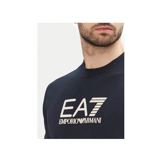 EA7 Emporio Armani T-Shirt 7M000224 AF10375 MB122 Granatowy Regular Fit S MODIVO