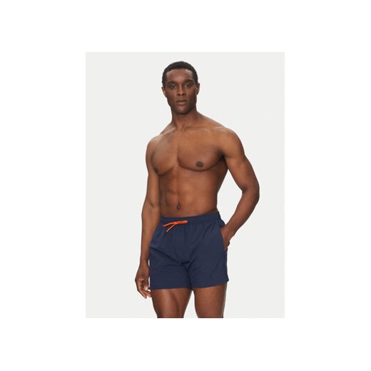 BOSS Szorty kąpielowe Tio 50491601 Granatowy Regular Fit XXL MODIVO