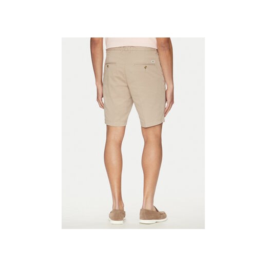 BOSS Szorty materiałowe 50487993 Beżowy Slim Fit 58 MODIVO
