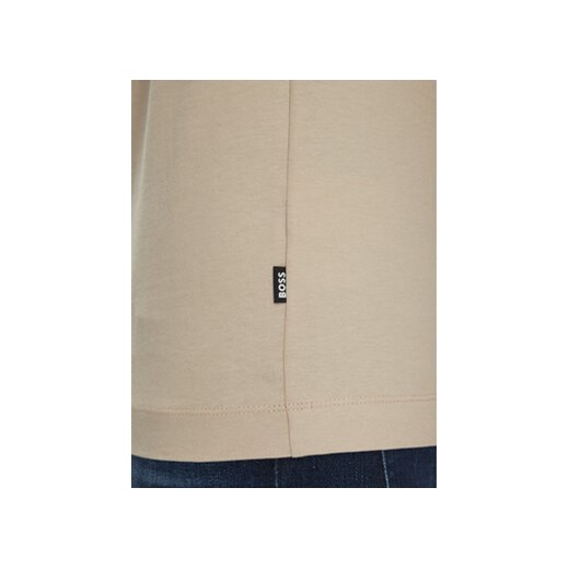 BOSS T-Shirt Thompson 04 50501097 Beżowy Regular Fit L MODIVO