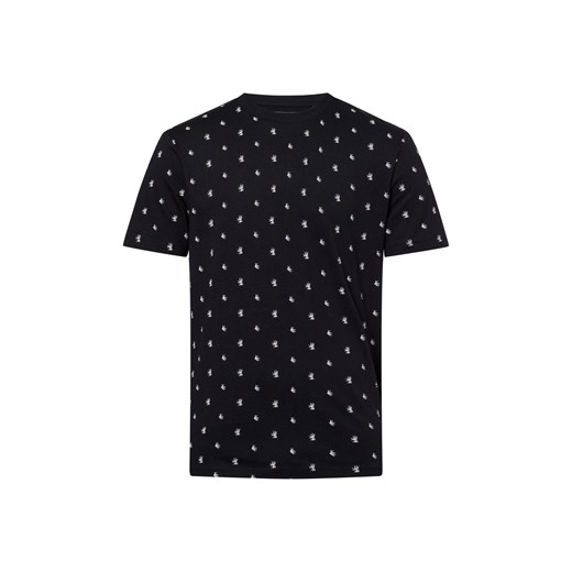 Tom Tailor Denim Koszulka męska Mężczyźni Bawełna czarny wzorzysty ze sklepu vangraaf w kategorii T-shirty męskie - zdjęcie 179267203