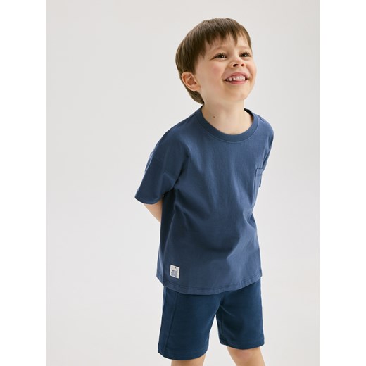Reserved - Bawełniane szorty 2 pack - granatowy Reserved 104 (3-4 lata) Reserved